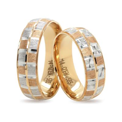 14 Ayar Makine Erkek Alyans - IBK0332