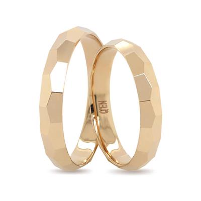 14 Ayar Makine Erkek Alyans - IBK0380