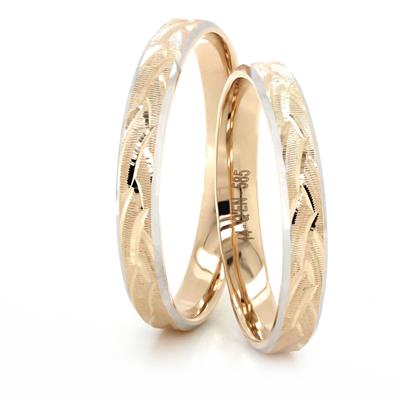 14 Ayar Makine Erkek Alyans - IBK0408