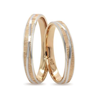 14 Ayar Makine Erkek Alyans - IBK0410