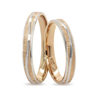 14 Ayar Makine Erkek Alyans - IBK0410