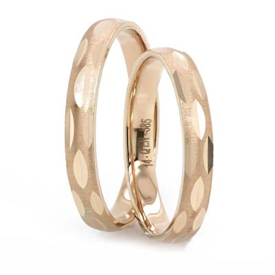 14 Ayar Makine Erkek Alyans - IBK0412