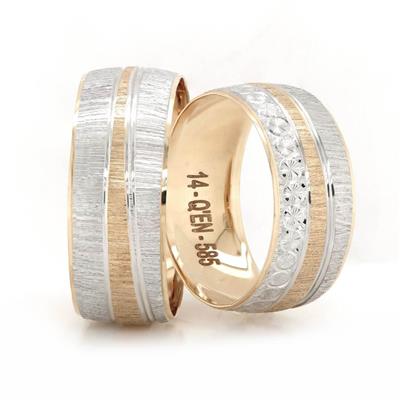 14 Ayar Makine Erkek Alyans - SRN0186