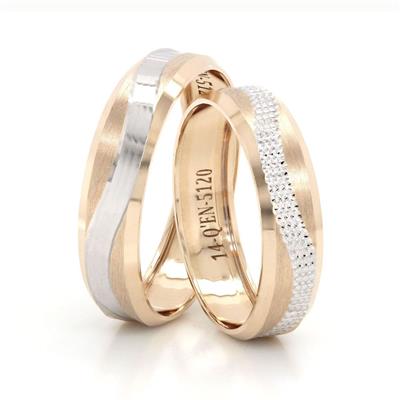 14 Ayar Makine Erkek Alyans - SRN0270