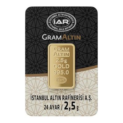 2.50gr 24 Ayar Gram Altın 