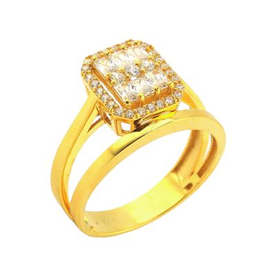 22 Ayar Altın Baget Yüzük  -  0180529