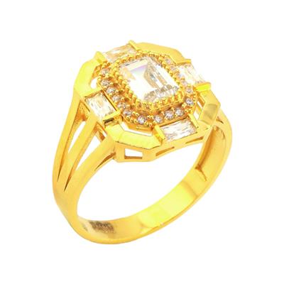 22 Ayar Altın Baget Yüzük  -  0180530