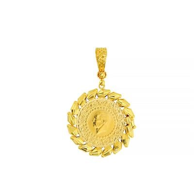 22 Ayar Altın Çeyrekli Kolye Ucu  -  0204974