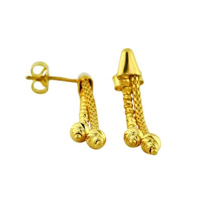 22 Ayar Altın Dorika Küpe  -  0200006