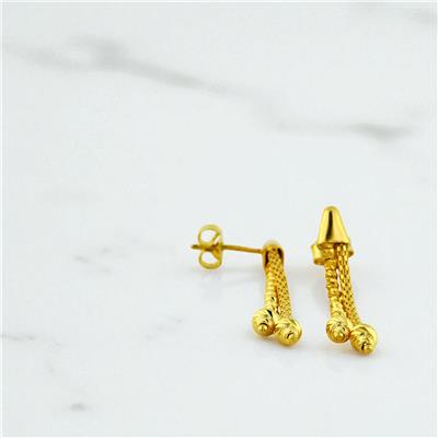 22 Ayar Altın Dorika Küpe  -  0200006