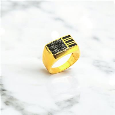 22 Ayar Altın Erkek Yüzük  -  0180524