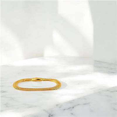 22 Ayar Altın Ezme Bileklik  -  0190960