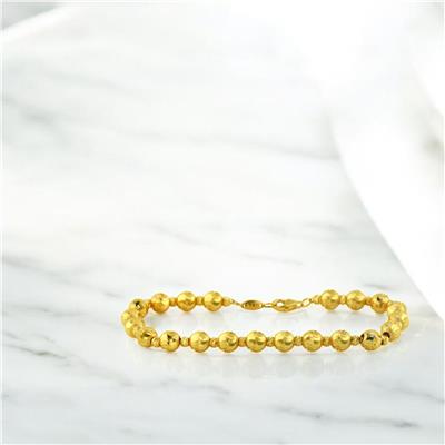 22 Ayar Altın Habbe Bileklik  -  0202121