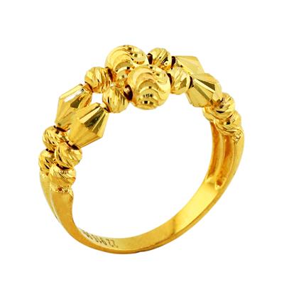 22 Ayar Altın Habbe Yüzük  -  0199565