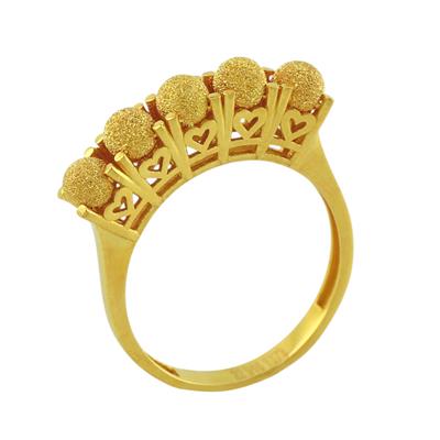 22 Ayar Altın Habbe Yüzük  -  0199569