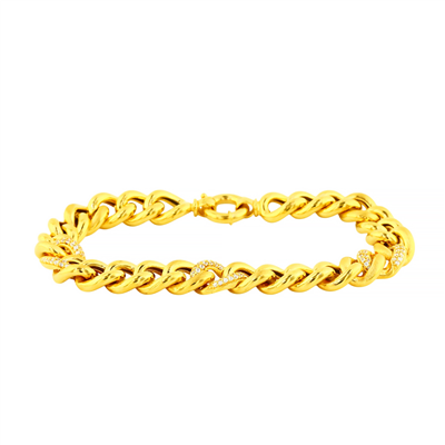 22 Ayar Altın Halloy Bileklik  -  0205855