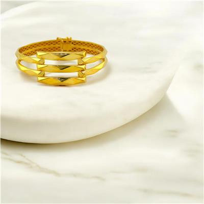 22 Ayar Altın Kaburga Bilezik  -  0192980