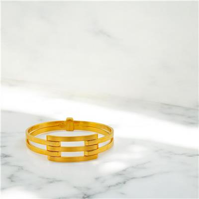 22 Ayar Altın Kaburga Bilezik  -  0192986