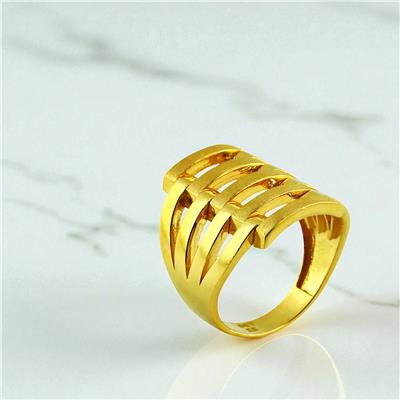 22 Ayar Altın Kaburga Yüzük  -  0200032