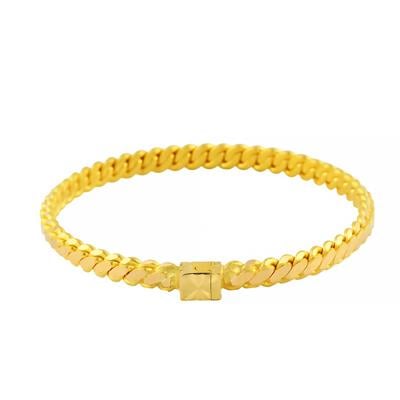 22 Ayar Altın Kilitli Bilezik  -  0204936