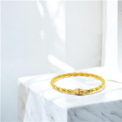 22 Ayar Altın Kilitli Bilezik  -  0204949