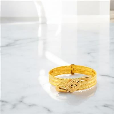 22 Ayar Altın Kilitli Bilezik  -  0204953