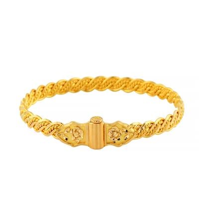 22 Ayar Altın Kilitli Bilezik  -  0204957