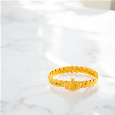 22 Ayar Altın Kilitli Bilezik  -  0204958