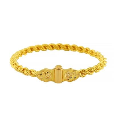 22 Ayar Altın Kilitli Bilezik  -  0204959