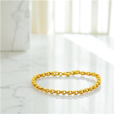 22 Ayar Altın Pullu Bileklik  -  0198050