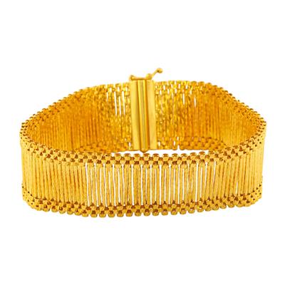 22 Ayar Altın Tasarım Bileklik  -  0191758