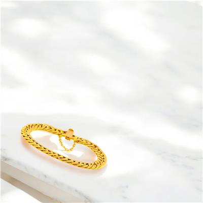 22 Ayar Altın Tasarım Bileklik  -  0191781