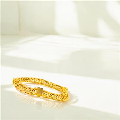 22 Ayar Altın Tasarım Bileklik  -  0191784