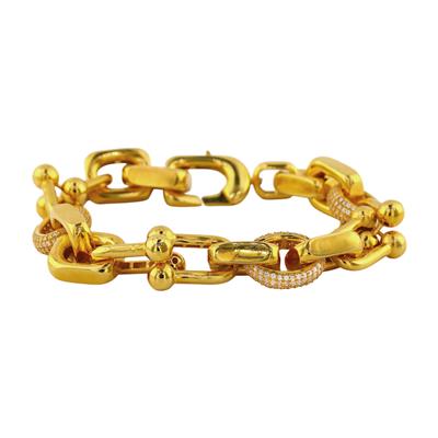 22 Ayar Altın Tasarım Bileklik  -  0192075