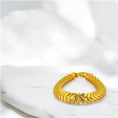 22 Ayar Altın Tasarım Bileklik  -  0192921