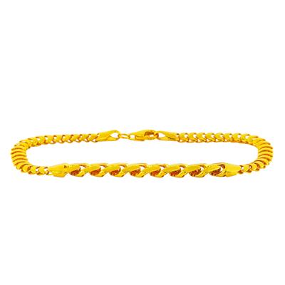 22 Ayar Altın Tasarım Bileklik  -  0194494