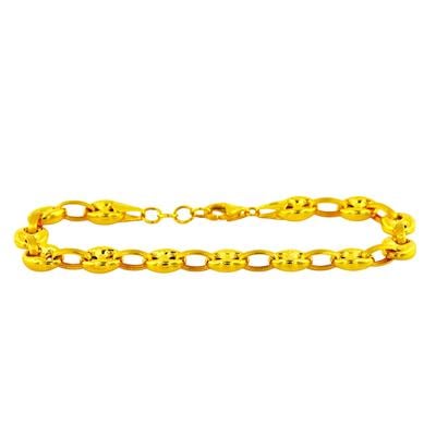 22 Ayar Altın Tasarım Bileklik  -  0194499