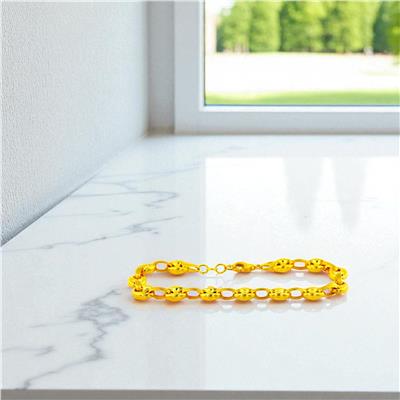 22 Ayar Altın Tasarım Bileklik  -  0194499