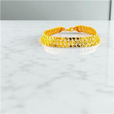 22 Ayar Altın Tasarım Bileklik  -  0194501