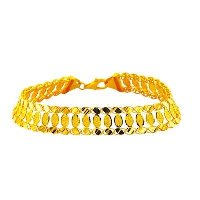 22 Ayar Altın Tasarım Bileklik  -  0194501