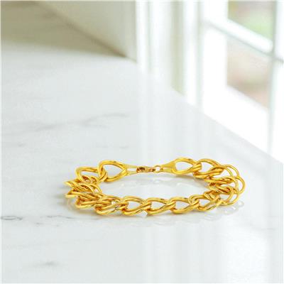 22 Ayar Altın Tasarım Bileklik  -  0197534