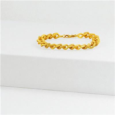 22 Ayar Altın Tasarım Bileklik  -  0199453