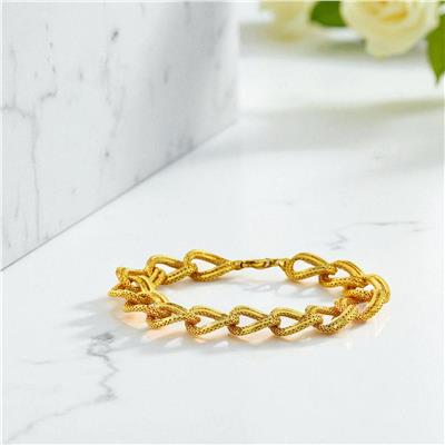 22 Ayar Altın Tasarım Bileklik  -  0199454