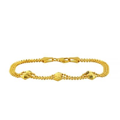 22 Ayar Altın Tasarım Bileklik  -  0201825