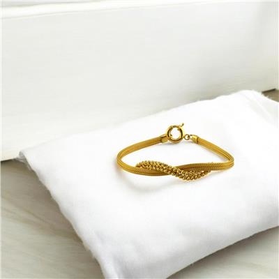 22 Ayar Altın Tasarım Bileklik  -  F003544