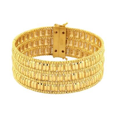 22 Ayar Altın Tasarım Bilezik  -  0177196