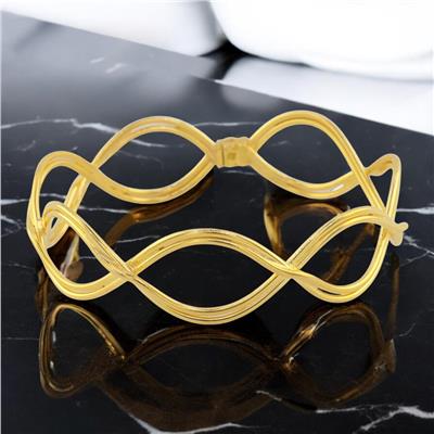 22 Ayar Altın Tasarım Bilezik  -  0179439