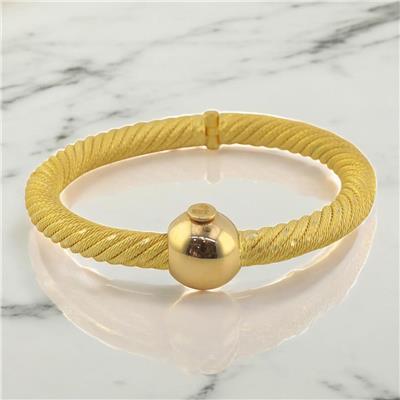 22 Ayar Altın Tasarım Bilezik  -  0179796