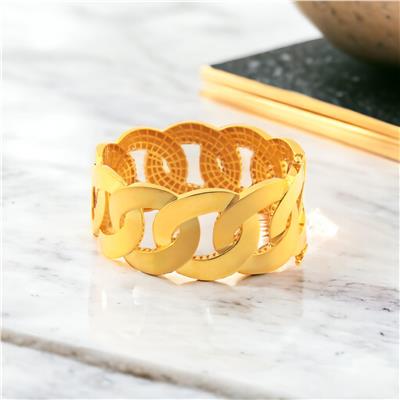 22 Ayar Altın Tasarım Bilezik  -  0180467