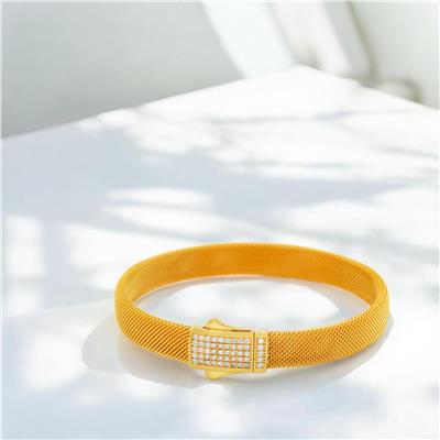 22 Ayar Altın Tasarım Bilezik  -  0189687